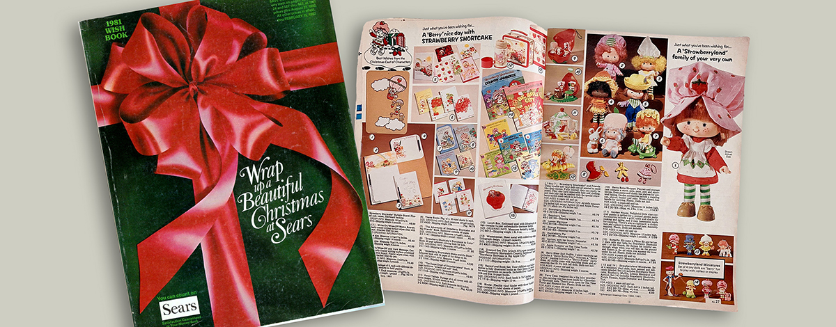 1981 Sears Catalog Christmas Wish Book printed catalog